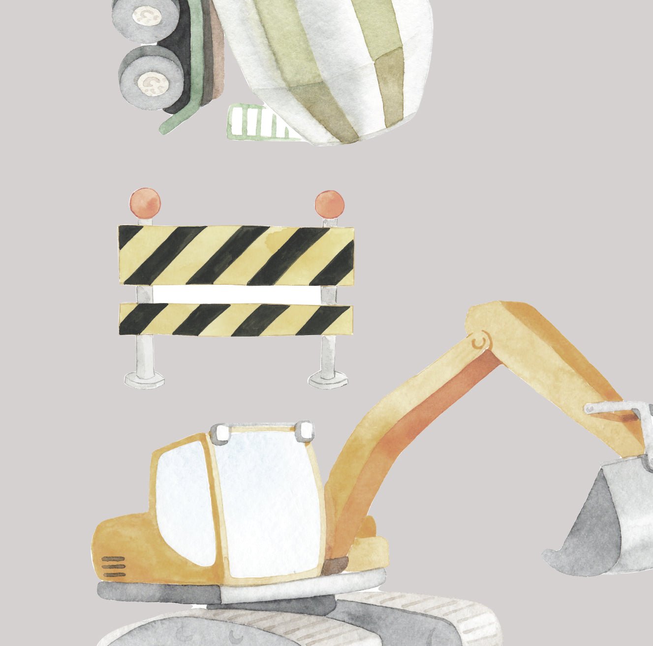 Construction & Trucks Decal Set - Ginger Monkey