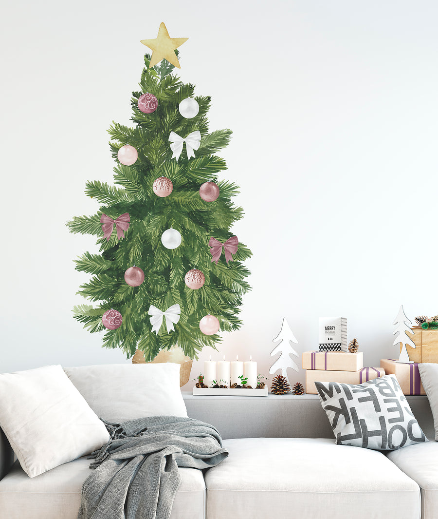 Christmas Tree Wall Decal Set - Ginger Monkey 