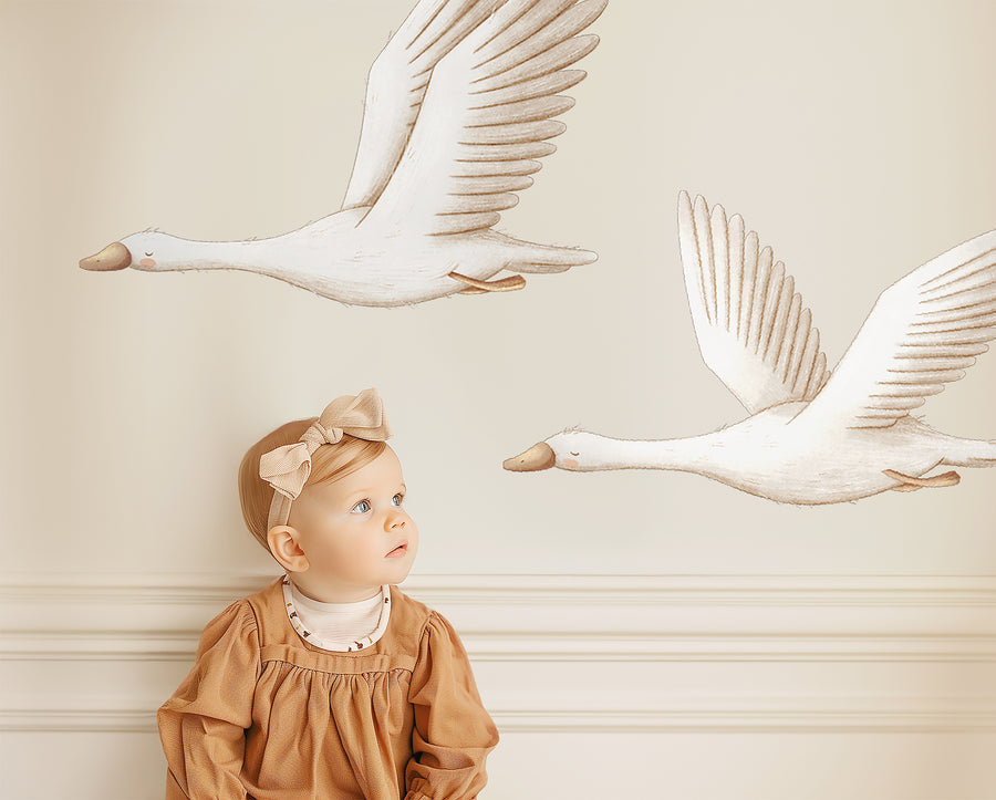 Flying Geese Wall Decals