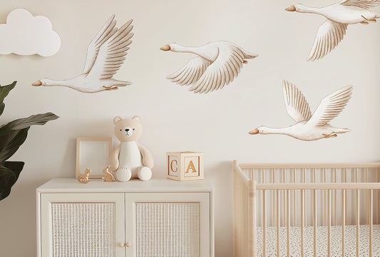 Flying Geese Wall Decals