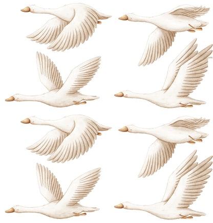 Flying Geese Wall Decals