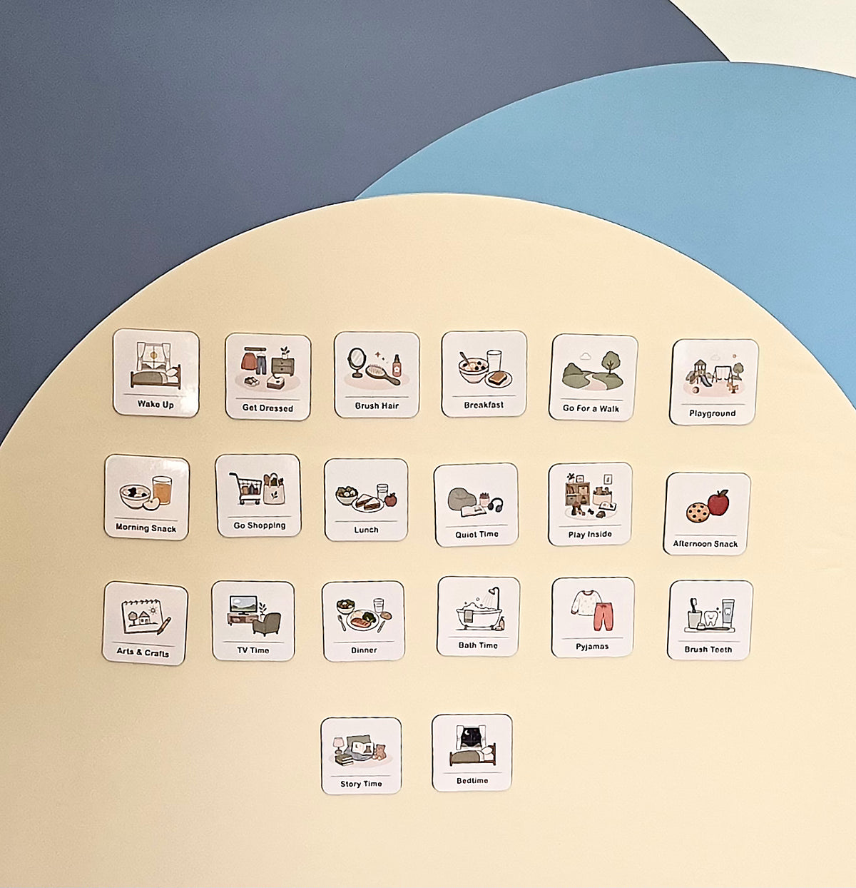 Little Routine Magnet Set