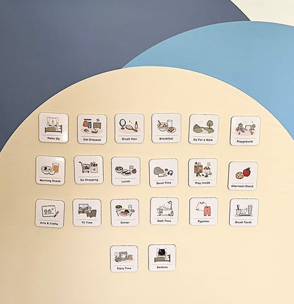 Little Routine Magnet Set
