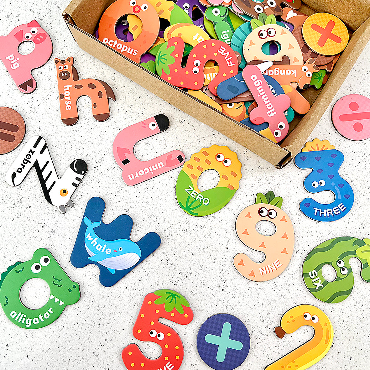 Little Learners - Magnet Set - Ginger Monkey 