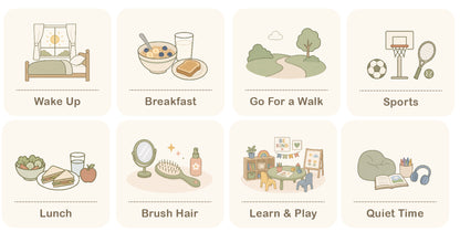 Little Routine Magnet Set