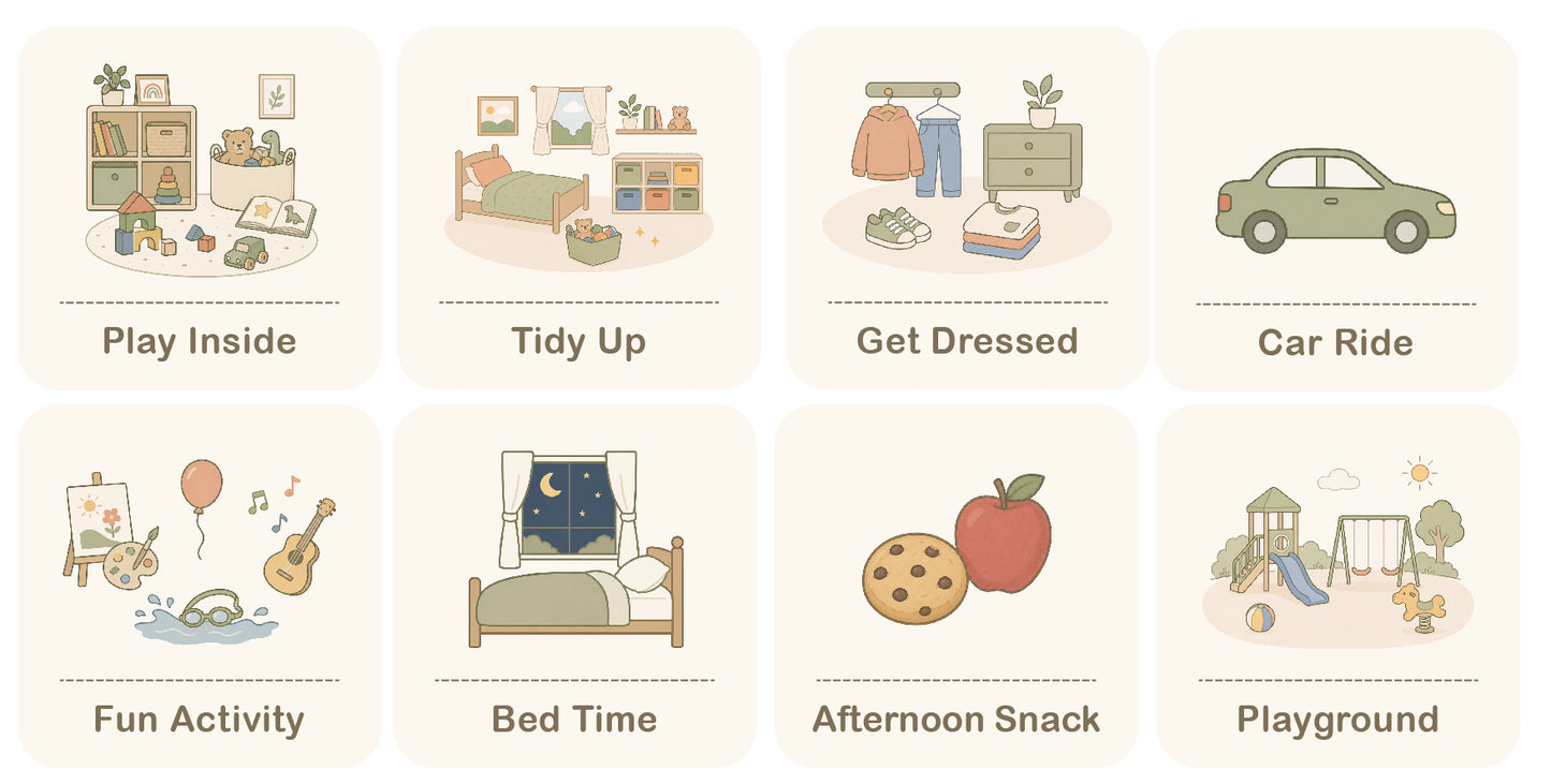 Little Routine Magnet Set