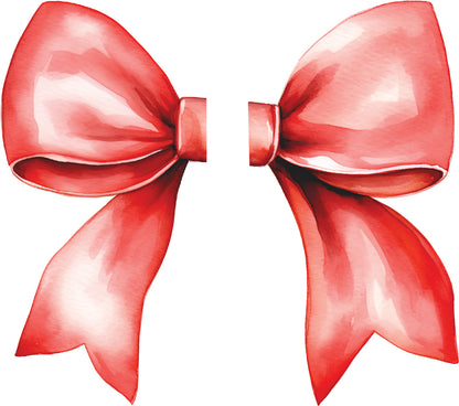 Large single Red Bow