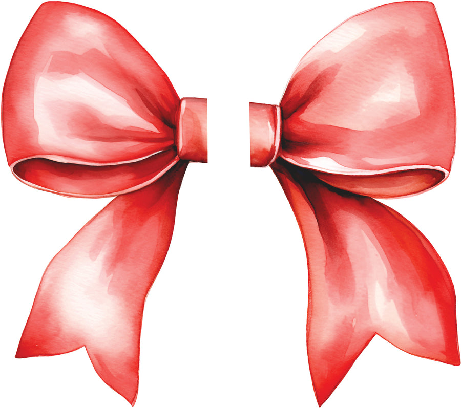 Large single Red Bow