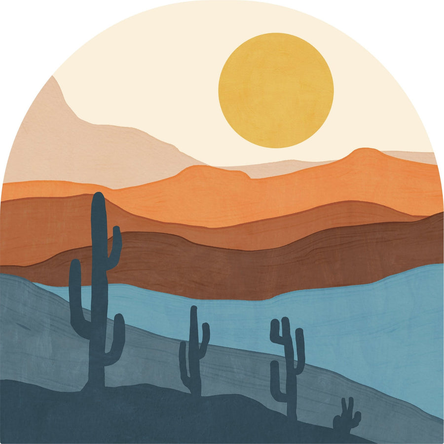 Arizona Sunset Arch Wall Mural - Ginger Monkey