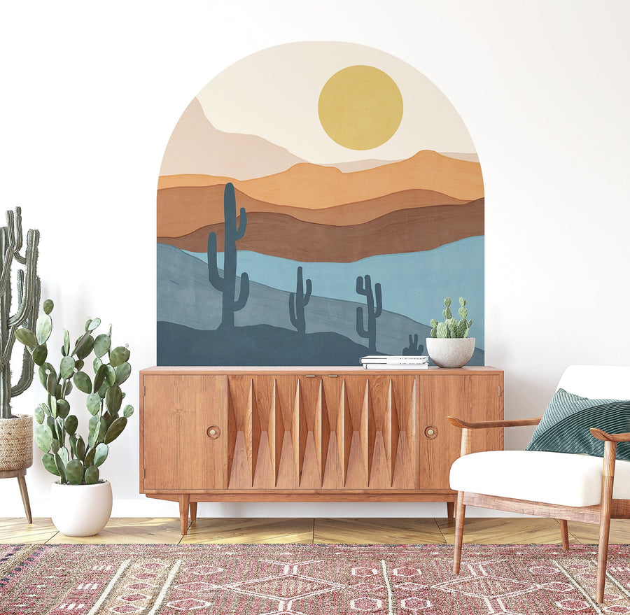 Arizona Sunset Arch Wall Mural - Ginger Monkey