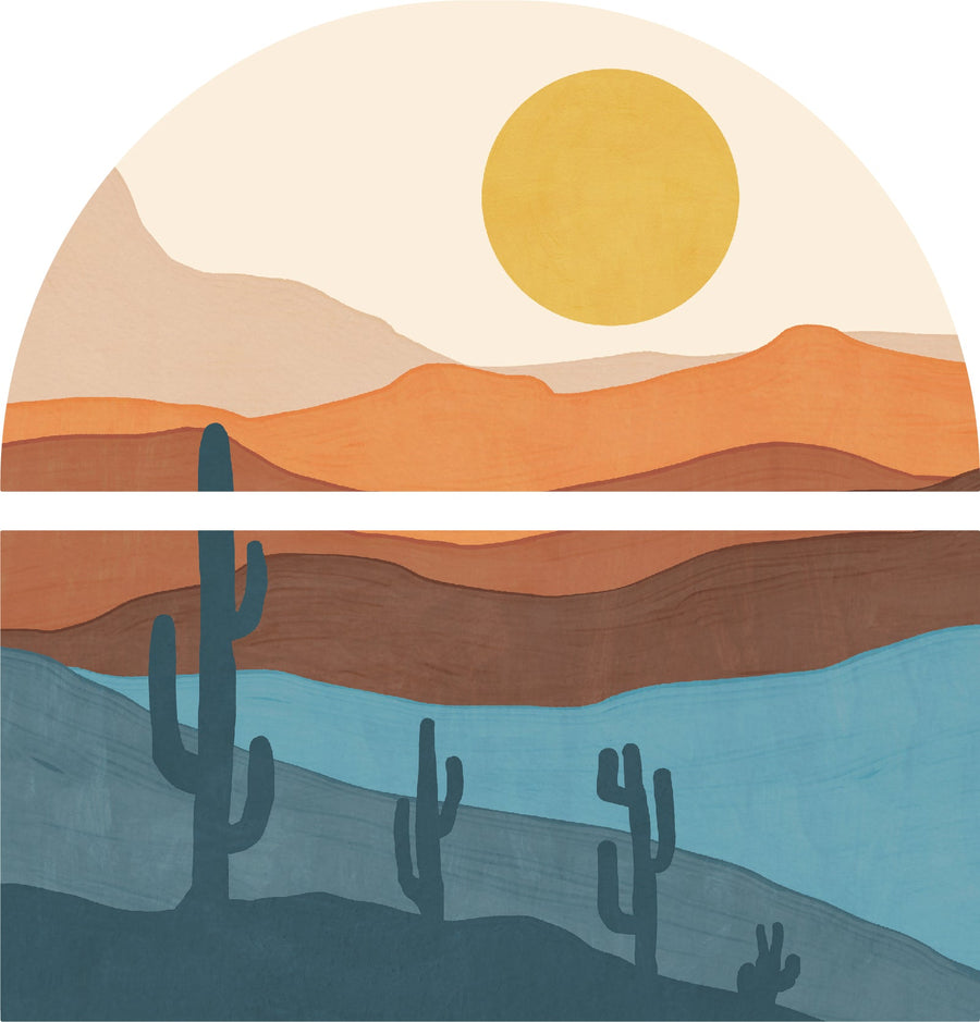 Arizona Sunset Arch Wall Mural - Ginger Monkey