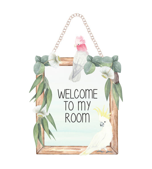 Australian Door Sign Decal