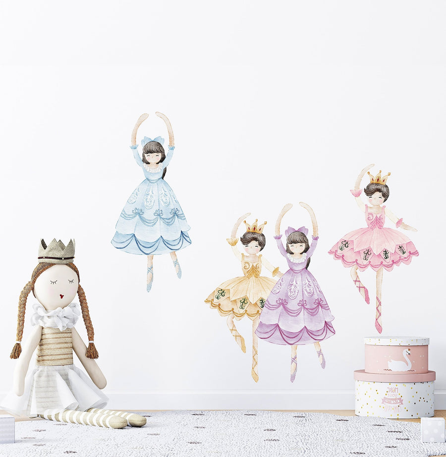 Ballerina Wall Decal Set - Ginger Monkey