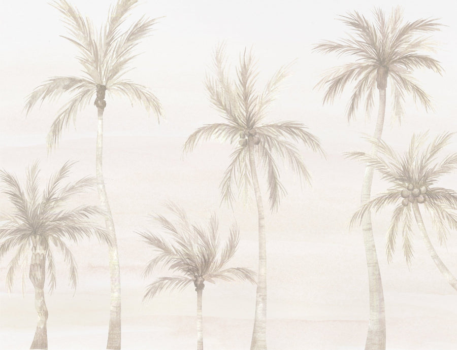 Bohemian Palms Wallpaper - Ginger Monkey