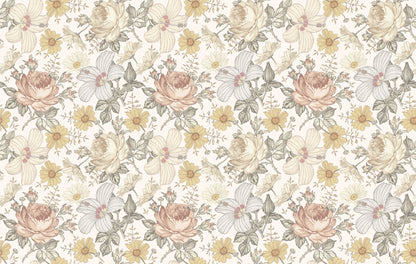 Bohemian Wildflowers Wallpaper - Ginger Monkey