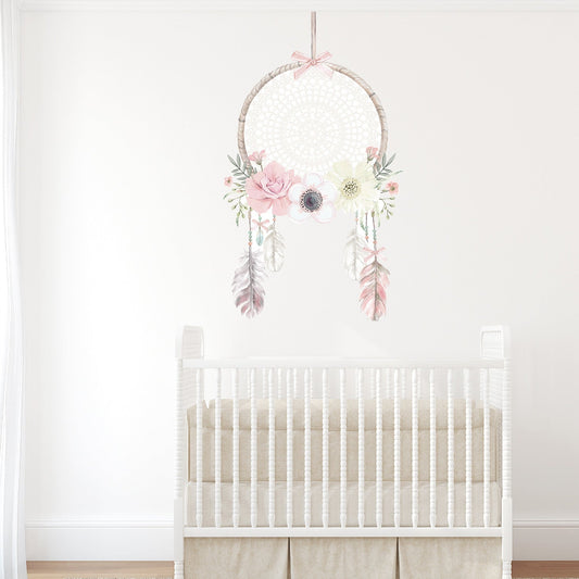 Boho Dreamcatcher Wall Decal - Ginger Monkey