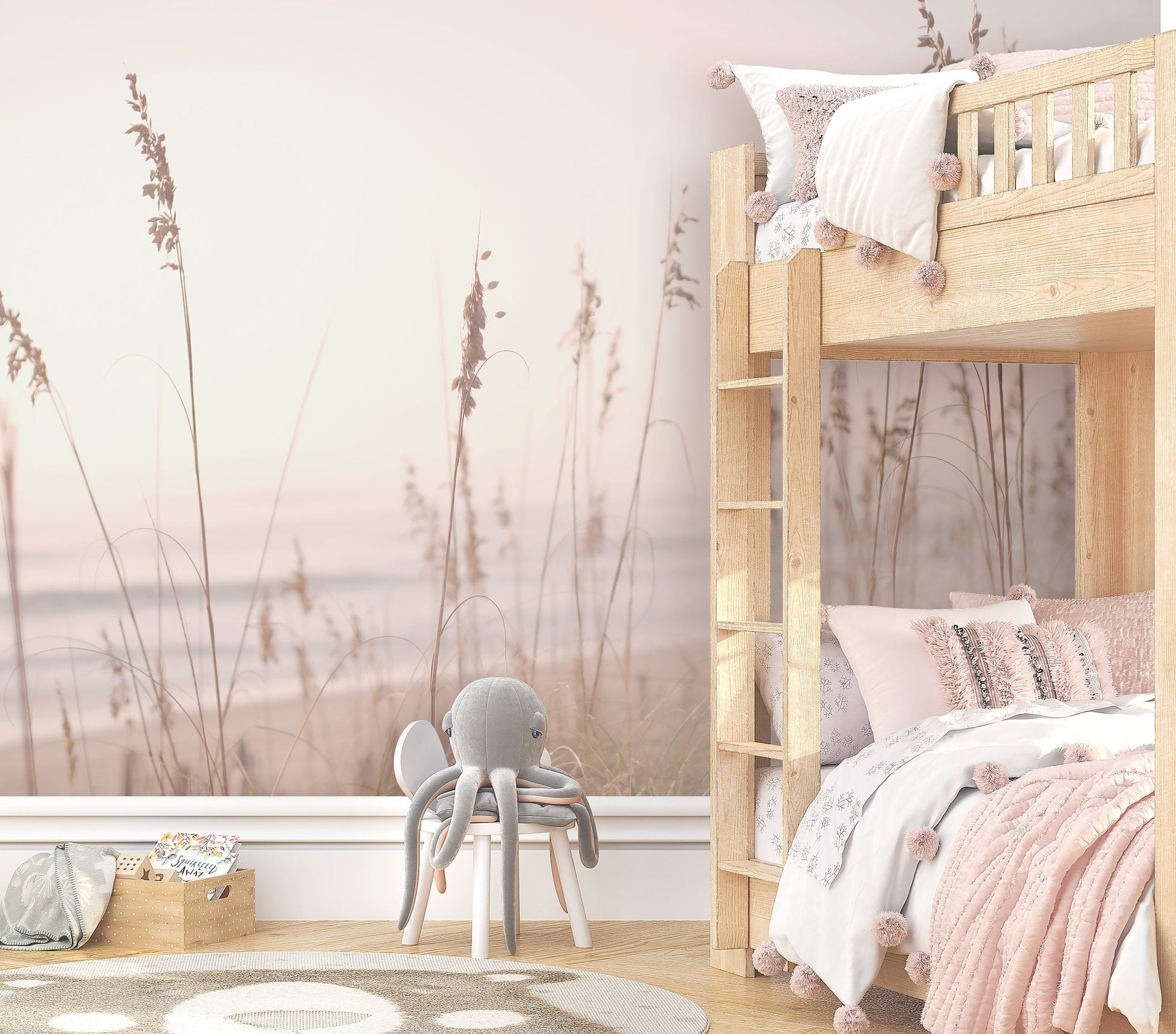 Coastal Sunset Wallpaper - Ginger Monkey