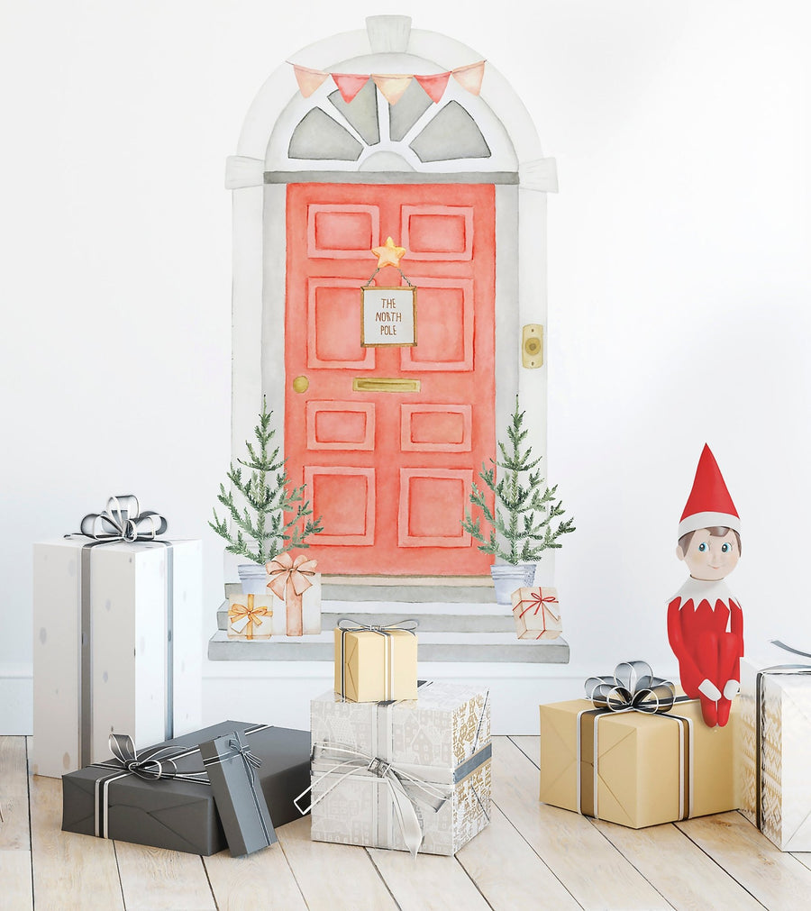 Elf Door Wall Decal - Ginger Monkey