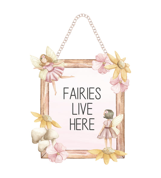 Fairy Door Sign Decal