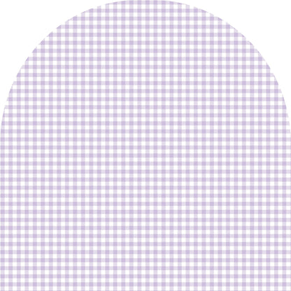 Gingham Arch Mural - Ginger Monkey