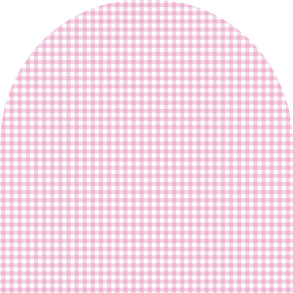 Gingham Arch Mural - Ginger Monkey