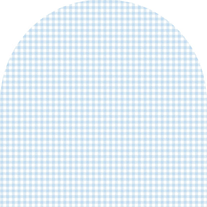 Gingham Arch Mural - Ginger Monkey