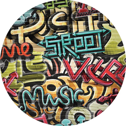Graffiti Wall Mural - Ginger Monkey