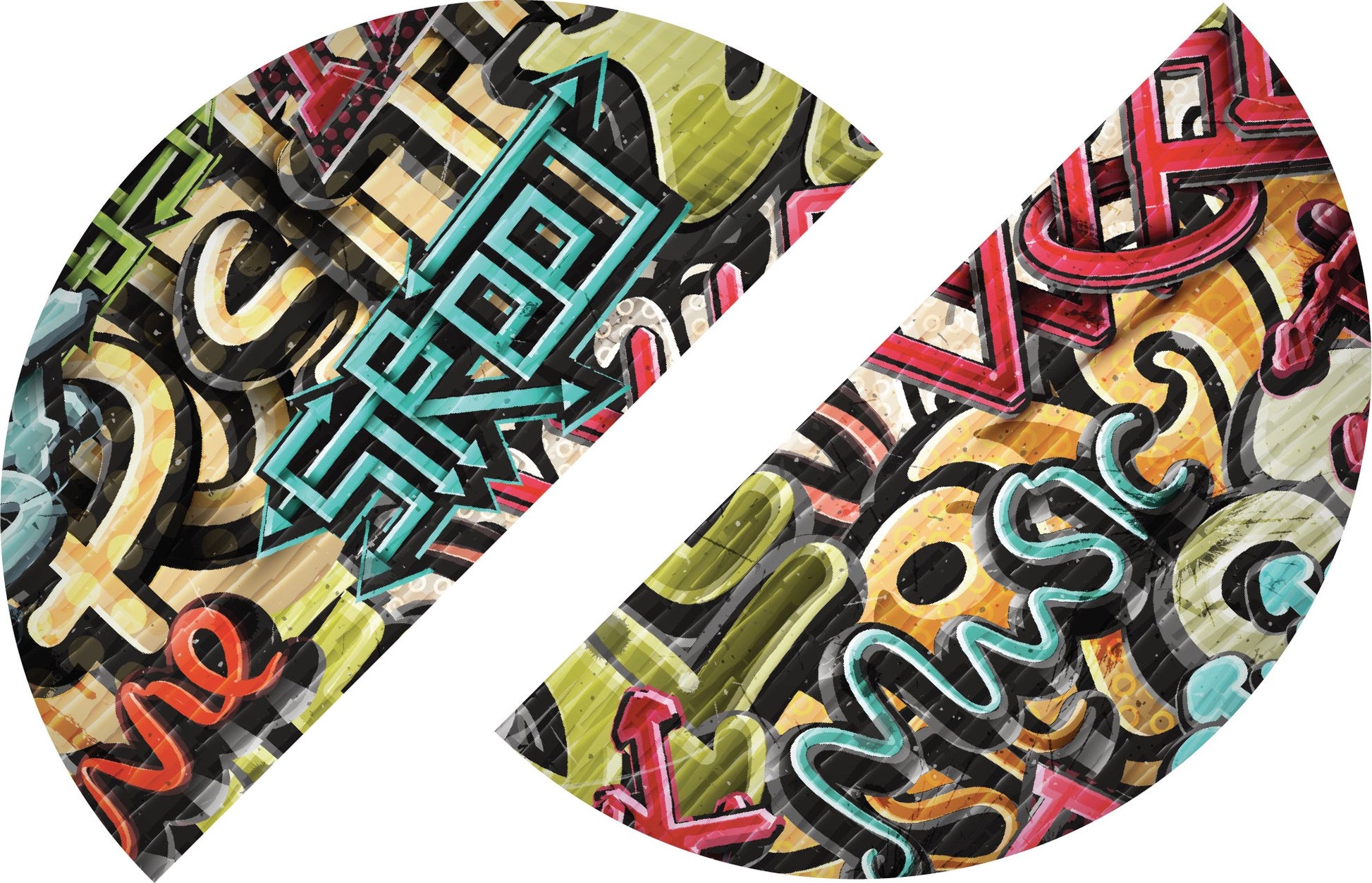 Graffiti Wall Mural - Ginger Monkey