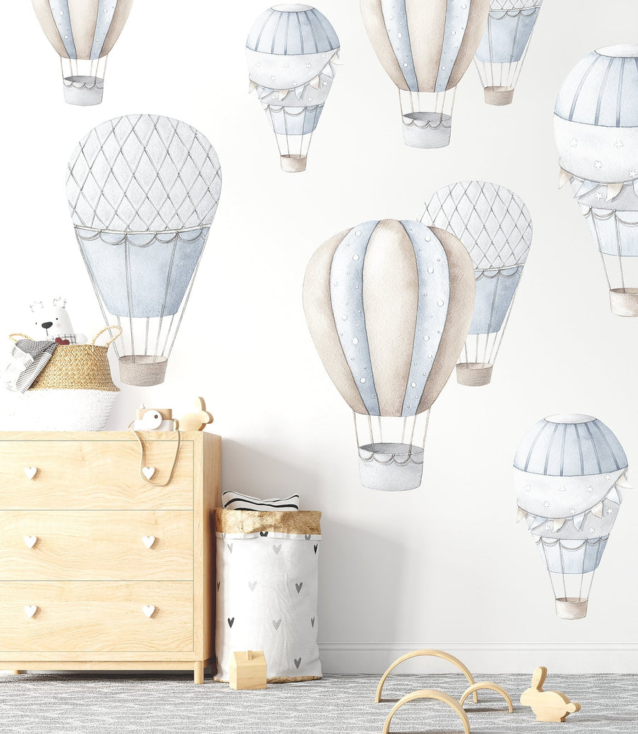 Hot Air Balloon Decal Set - Ginger Monkey