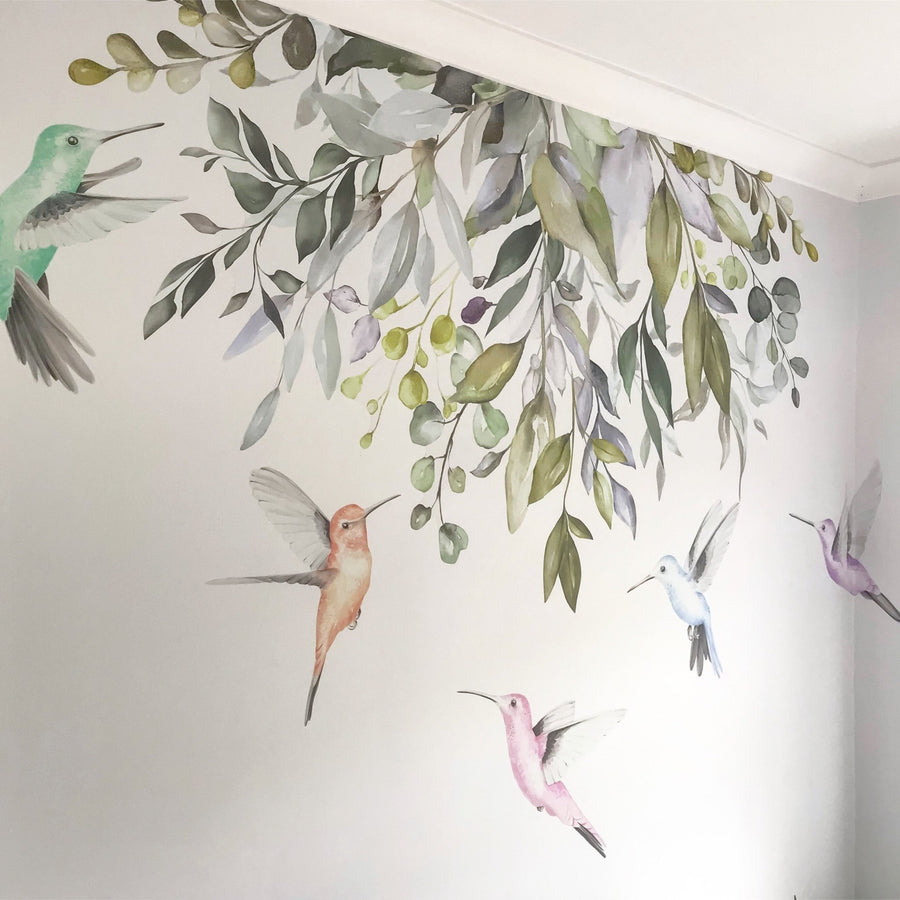 Hummingbird Decal Set - Ginger Monkey