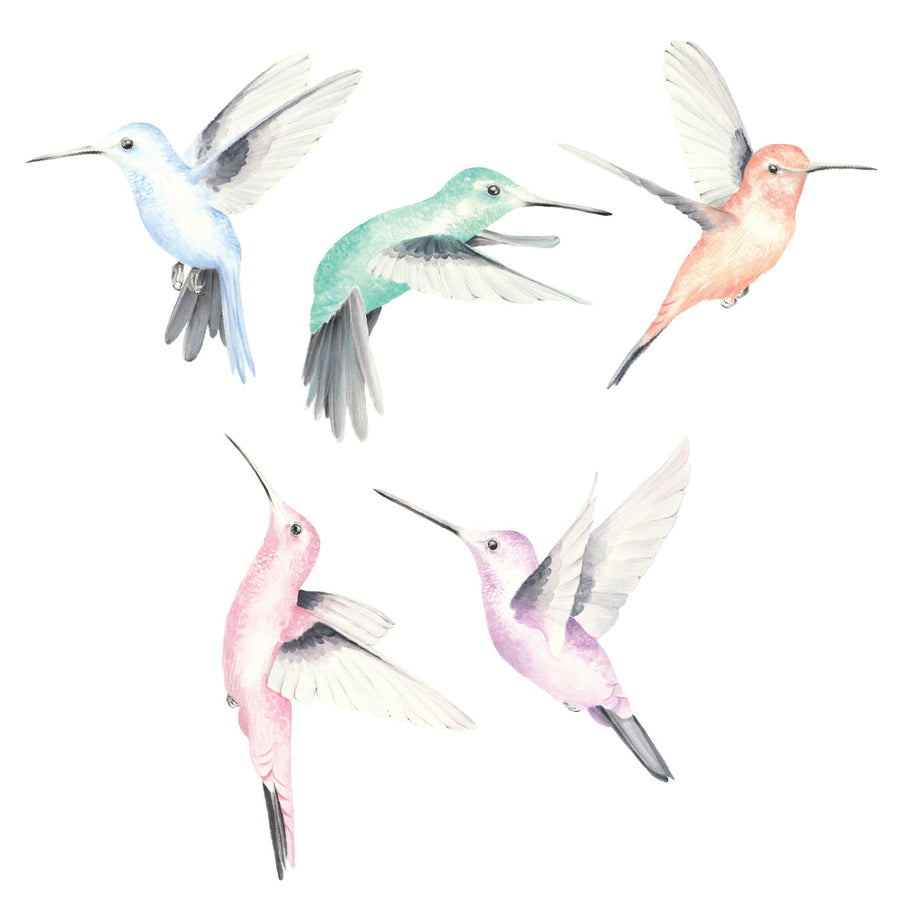 Hummingbird Decal Set - Ginger Monkey