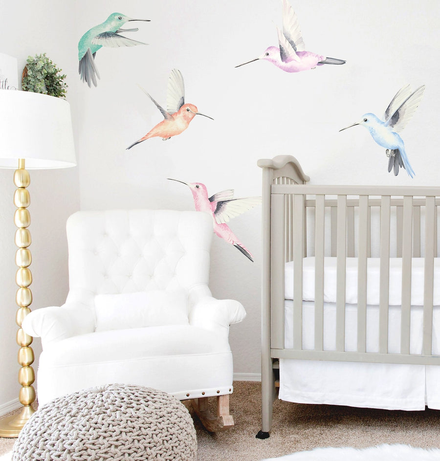 Hummingbird Decal Set - Ginger Monkey