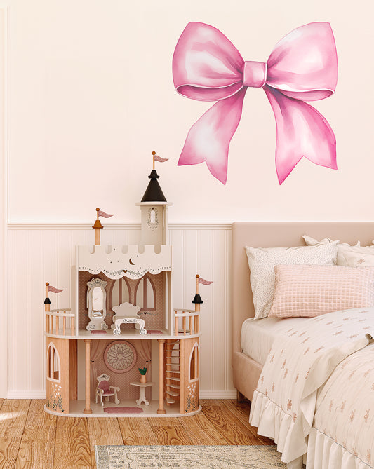 Large single Pink Bow