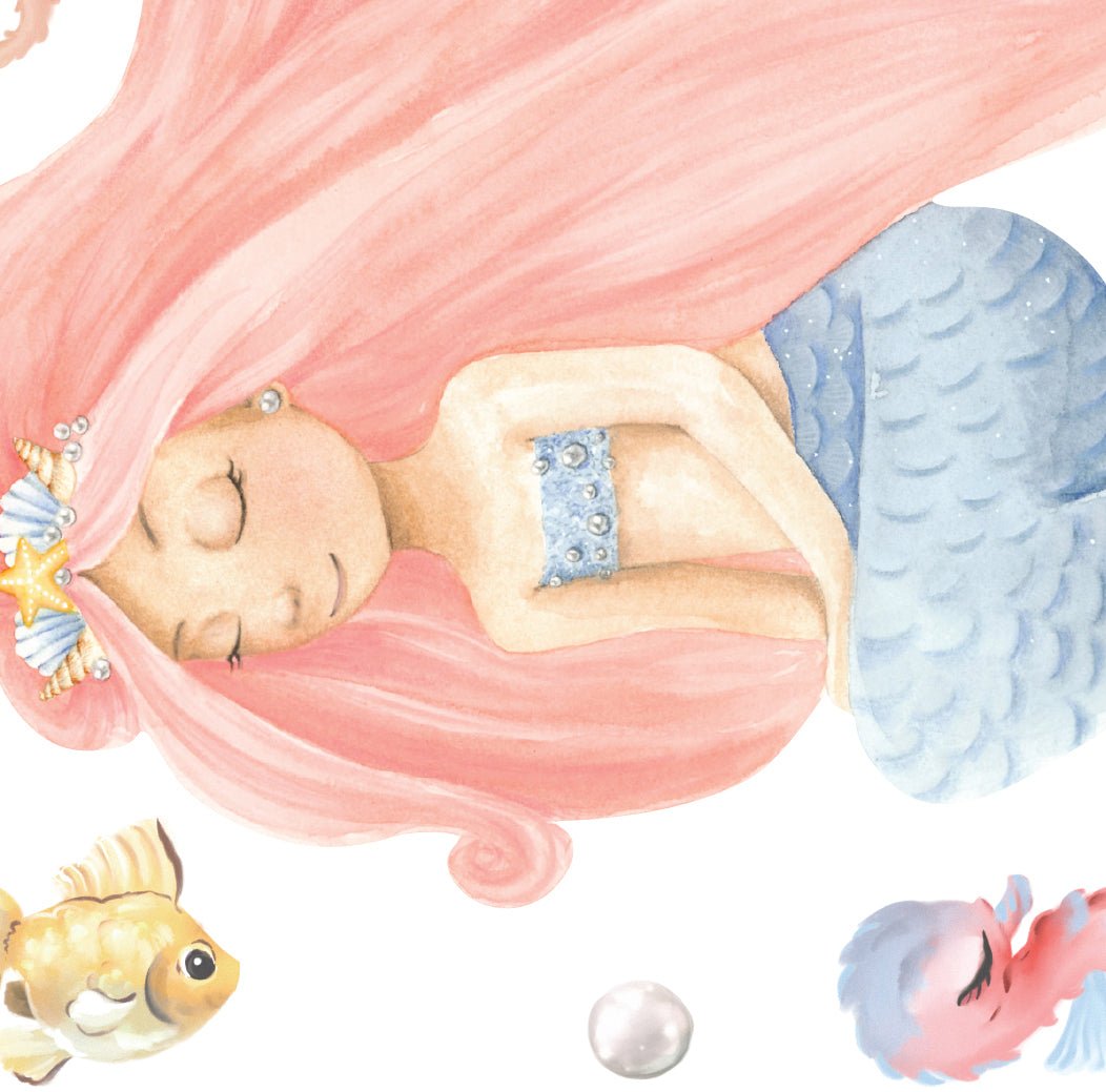 Mermaid Princess Wall Decal Set - Ginger Monkey