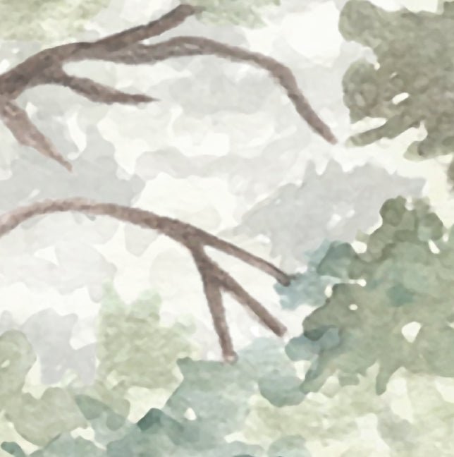 Oak Tree & Swallows Wall Decal Set - Ginger Monkey