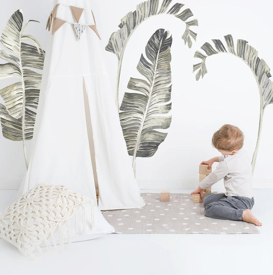 Palm Leaf Wall Decals - Ginger Monkey