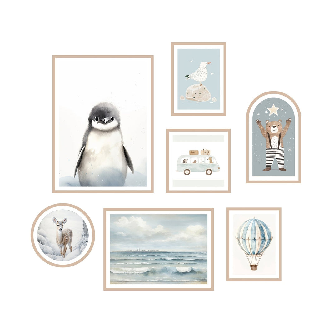 Picture Gallery Wall Decals – Ginger Monkey