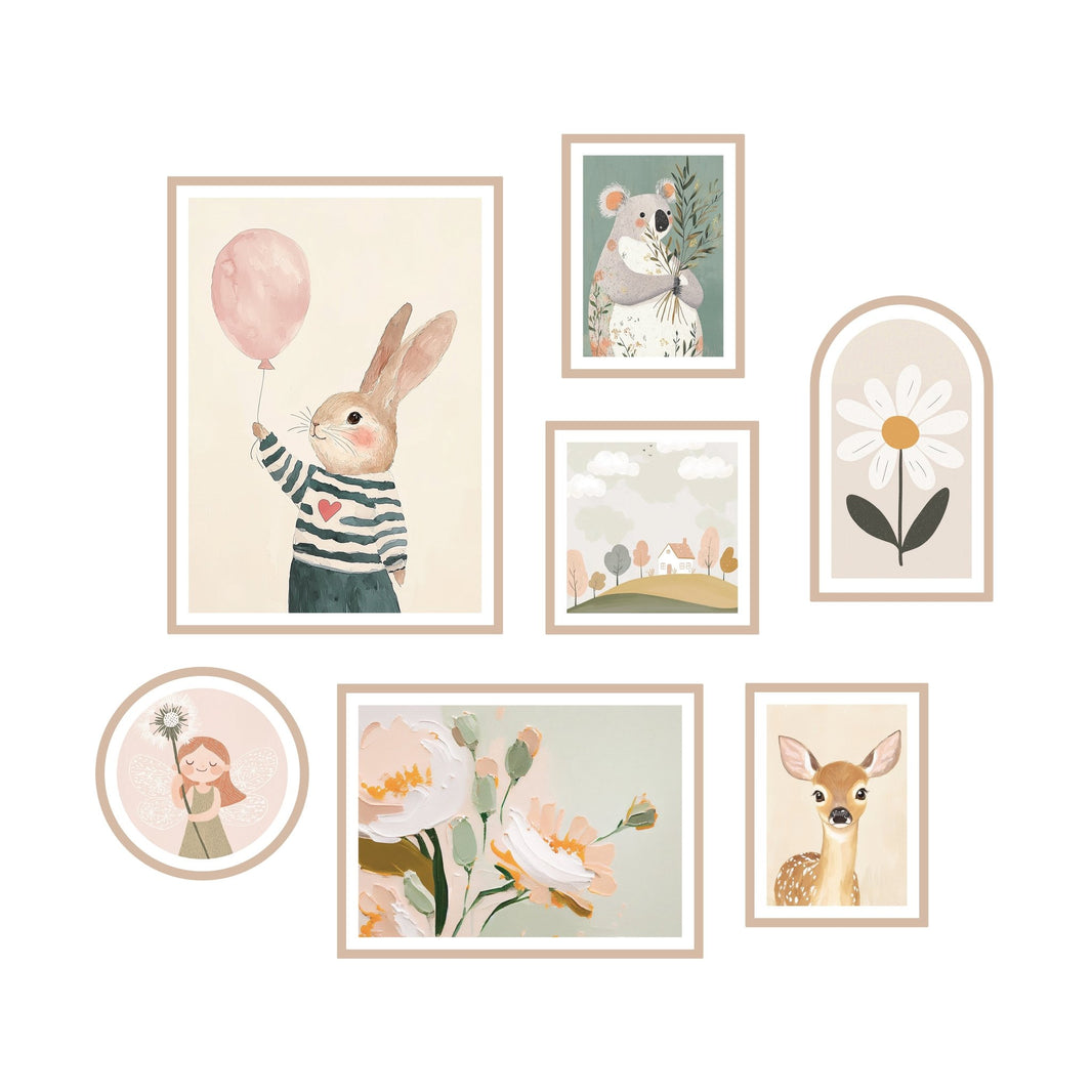 Picture Gallery Wall Decals – Ginger Monkey