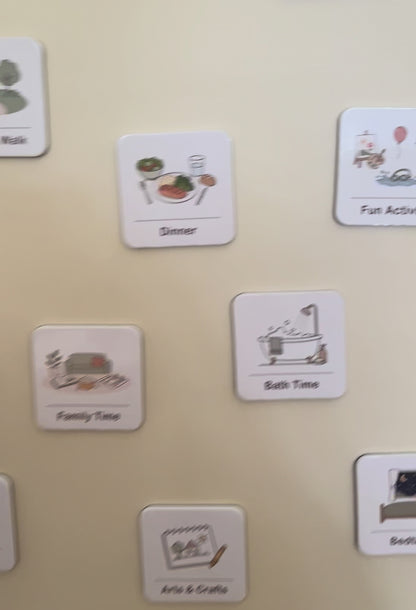 Little Routine Magnet Set