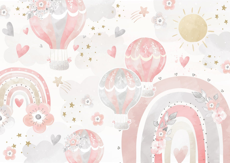 Rainbow Dreams Wallpaper - Ginger Monkey