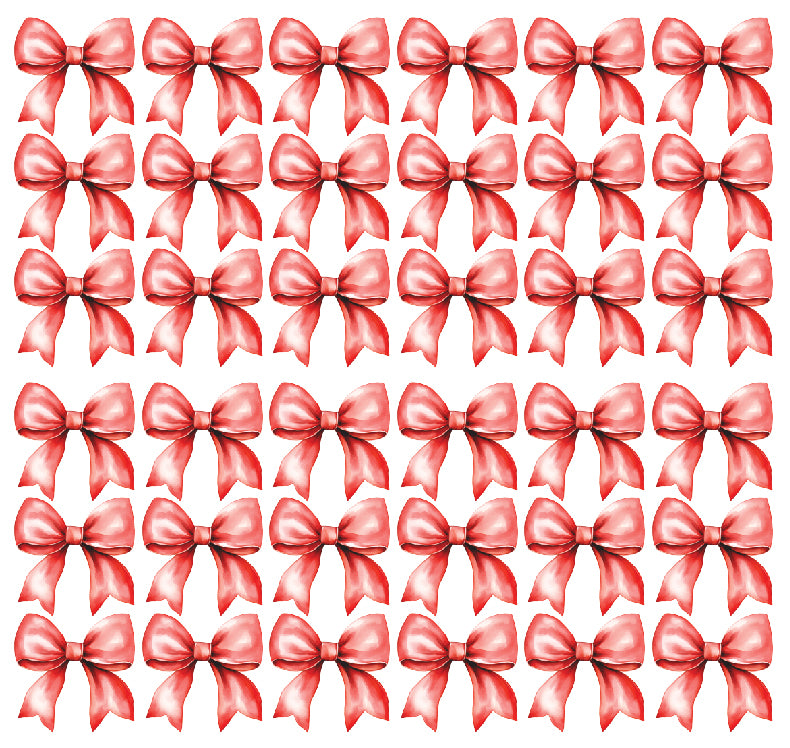 Red Bow Wall Decal Set - Ginger Monkey 