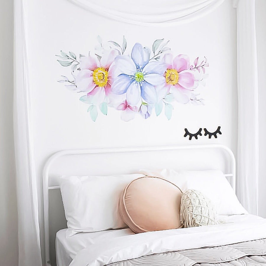 Spring Flowers Wall Decal - Ginger Monkey