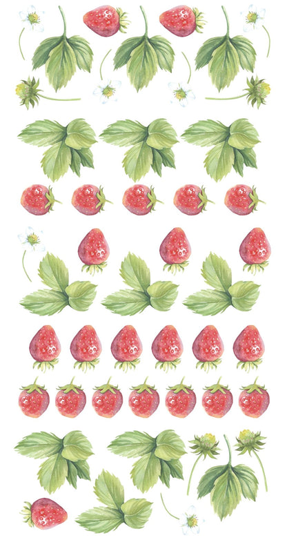 Strawberry Wall Decals - Ginger Monkey
