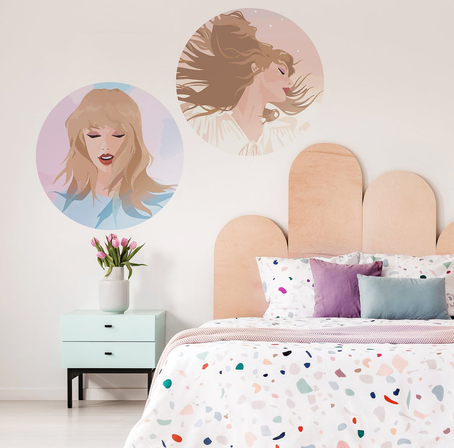 Taylor Swift Wall Decals - Ginger Monkey