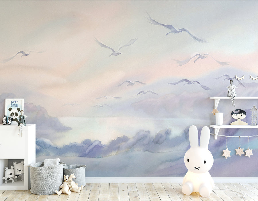 Tranquil Lake Wallpaper Mural - Ginger Monkey