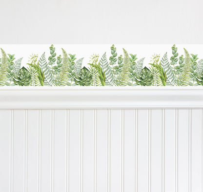 WALL BORDER - Greenery - Ginger Monkey