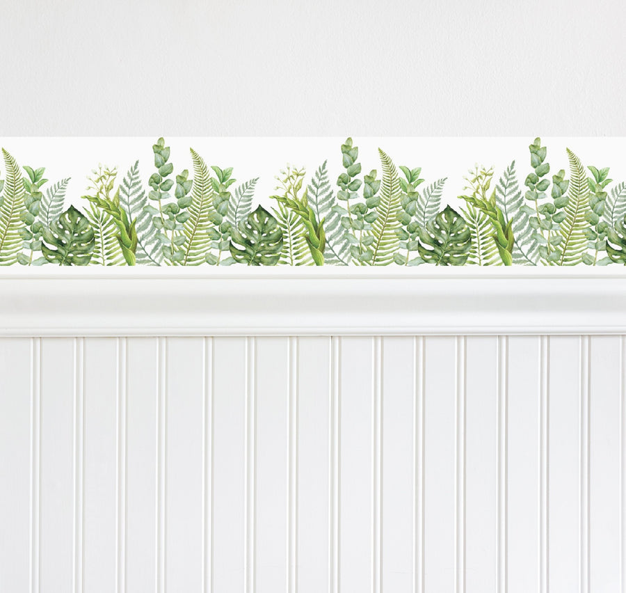 WALL BORDER - Greenery - Ginger Monkey