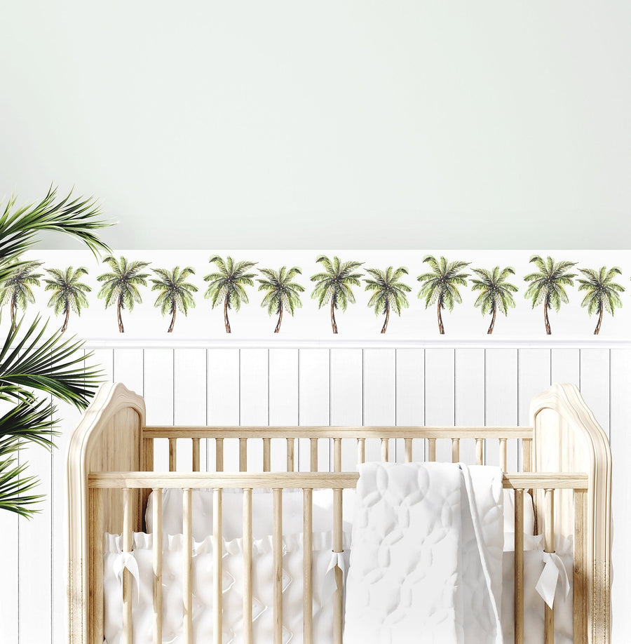 WALL BORDER - Palm Tree - Ginger Monkey