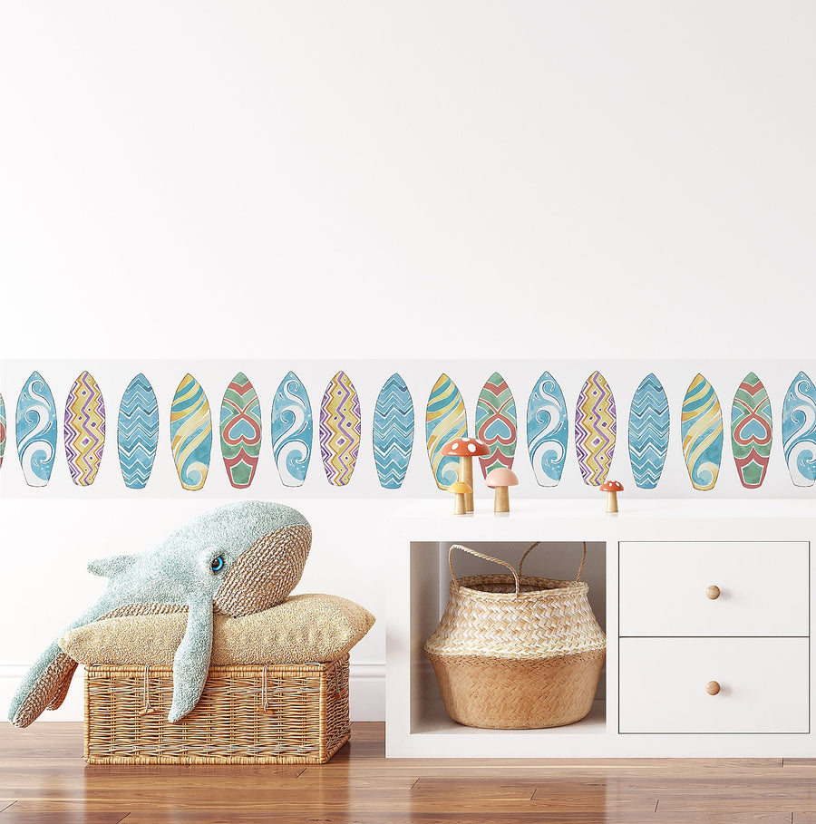 WALL BORDER - Surf Boards - Ginger Monkey