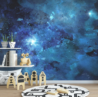 Watercolour Galaxy Wallpaper - Ginger Monkey